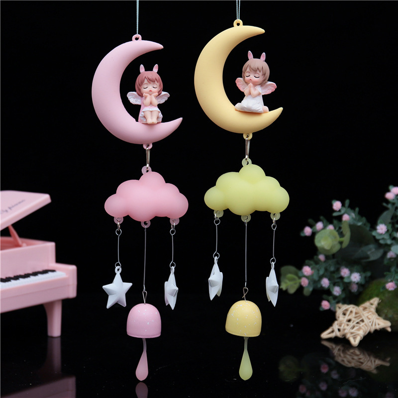 Creative new girly heart Annie baby wind chime creative hanging ornaments for children and students to send gifts to scenic spots hot selling gifts