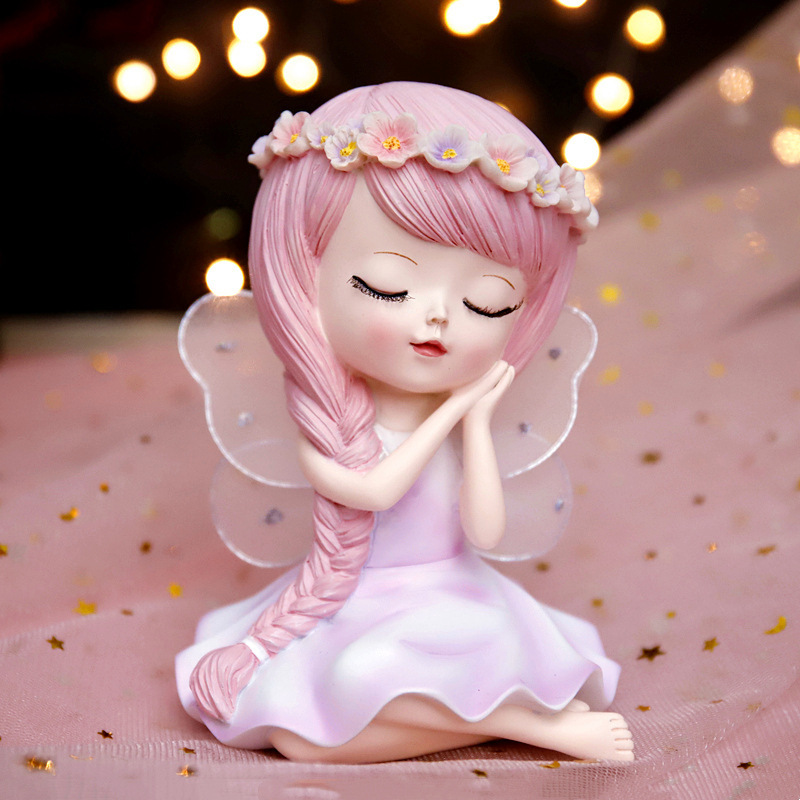 Manufacturer supplies flower fairy girl ins style girly heart garland girl ornaments room room decoration crafts