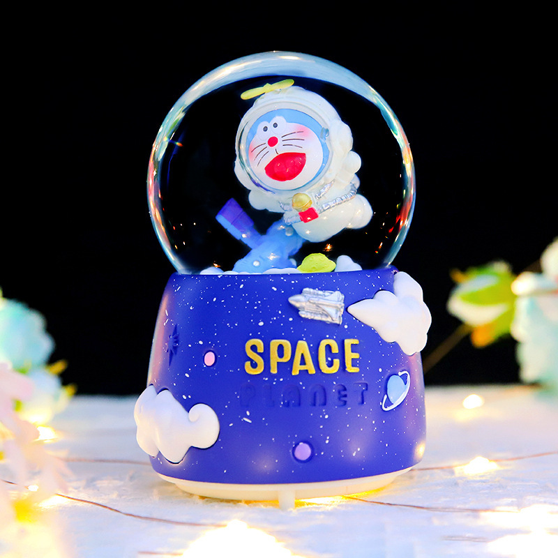 New Interstellar Cat Crystal Ball Music Box Classmates and Friends Birthday Gifts Children’s Day Graduation Season Gifts