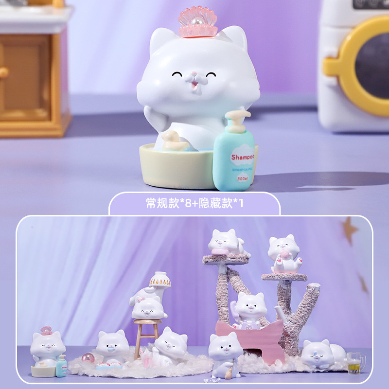 New mimi cat blind box wholesale cartoon cute daily cat ornaments creative girls diy decorations