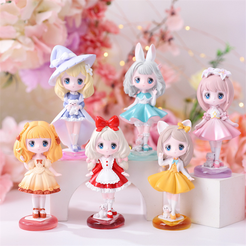 Dress up party cartoon doll hand-made blind box wholesale girl student gift girl heart home decoration gift