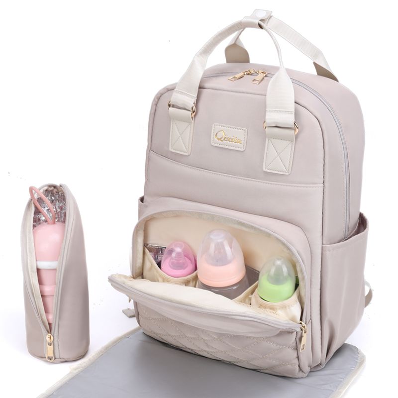 New high-end mommy bag, large-capacity travel bag, maternity and baby bag, maternity bag, versatile multi-functional backpack