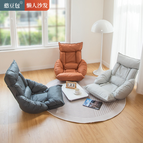Technology cloth folding lazy sofa Japanese style bay window tatami backrest balcony single simple rental room small sofa