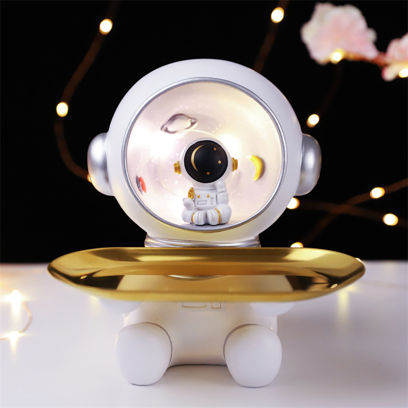 New astronaut extra large galaxy guardian tray astronaut entrance home storage ornaments for boys gifts