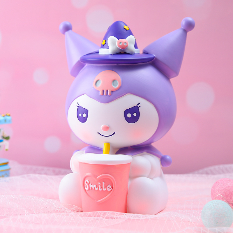 New Loli Rabbit Piggy Bank Large Capacity Children's Anti-fall Piggy Bank Boy and Girl Cartoon Cute Children's Day Gift
