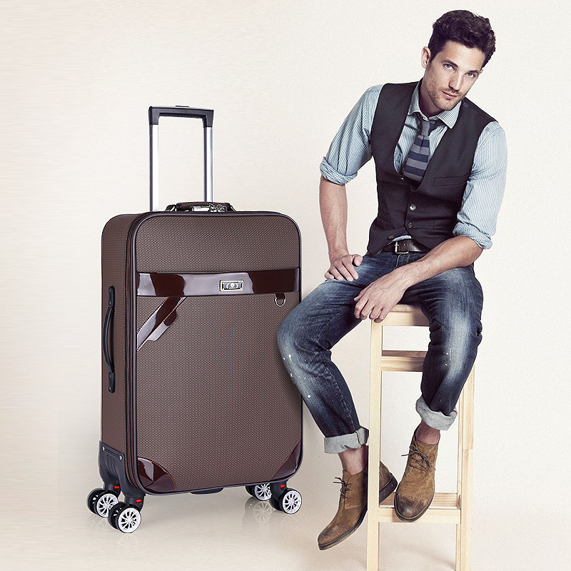 Business suitcase, men's suitcase, trolley case, universal wheel suitcase, women's password case, 20-inch boarding case, 24-inch, 28-inch