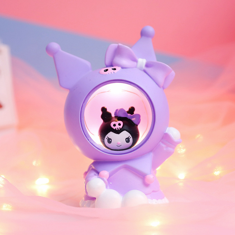 Creative New Loli Rabbit Star Lamp Cartoon Bow Rabbit Lens Lamp Multifunctional Money Bank Ornament Wholesale