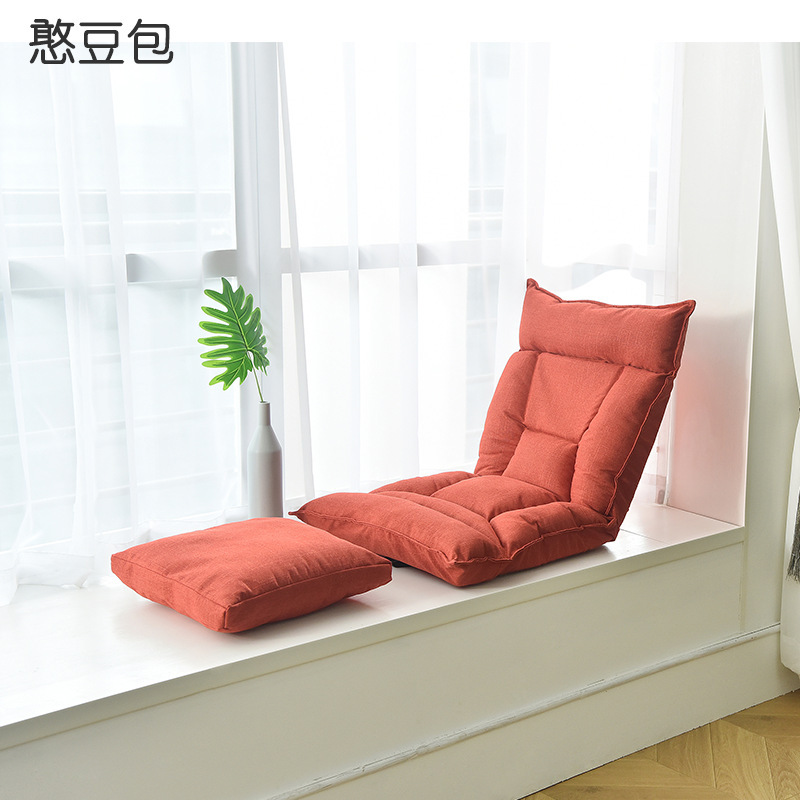Factory direct sales folding lazy sofa tatami foldable single balcony bay window bed computer chair on the floor
