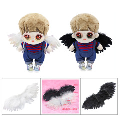 15-20cm cotton doll EXO mini little angel elastic rope wings 3 points 4 points 6 points bjd doll feathers
