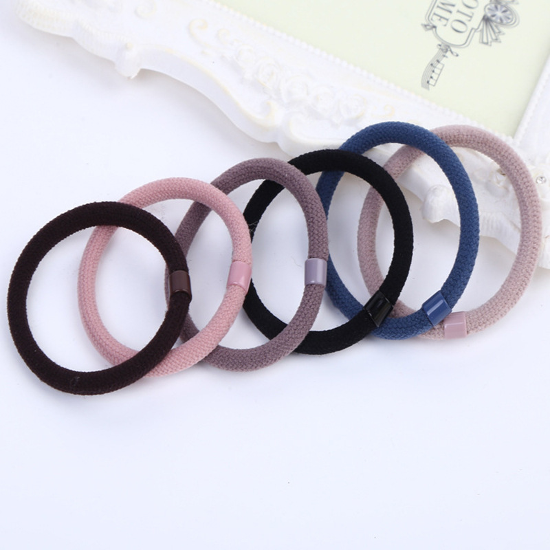 Strong pull to keep hair flowing, simple accessories for children and adults that do not hurt the hair, rubber bands, basic hair ties, hair ties, and hair ropes