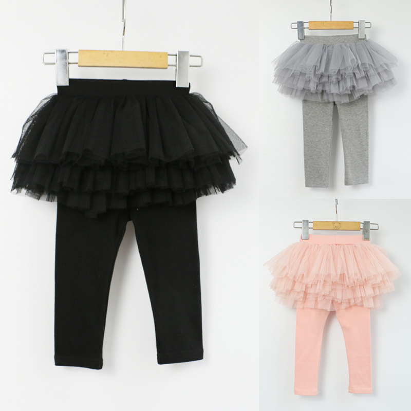 Children's clothing, children's culottes, tutu, spring pants, performance wear, versatile culottes, supply