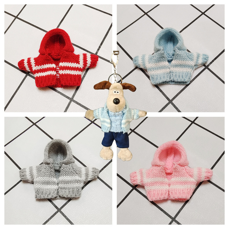 Leader Dog Doll 14cm Sweater Cardigan Collection Hot Selling Clothing Accessories Holy Dog Suit Clothes