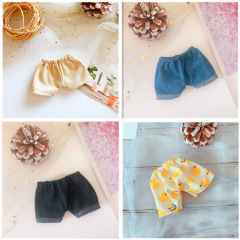 Best Selling Boss Dog Jeans Shorts Collection Curled Pants 20cm Cotton Doll Clothing Accessories