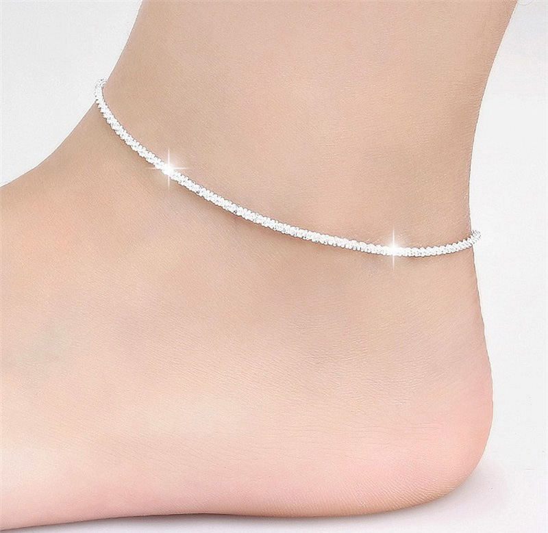 Korean style fashionable and simple hemp rope anklet, a must-have for summer, small fresh anklet and foot accessories