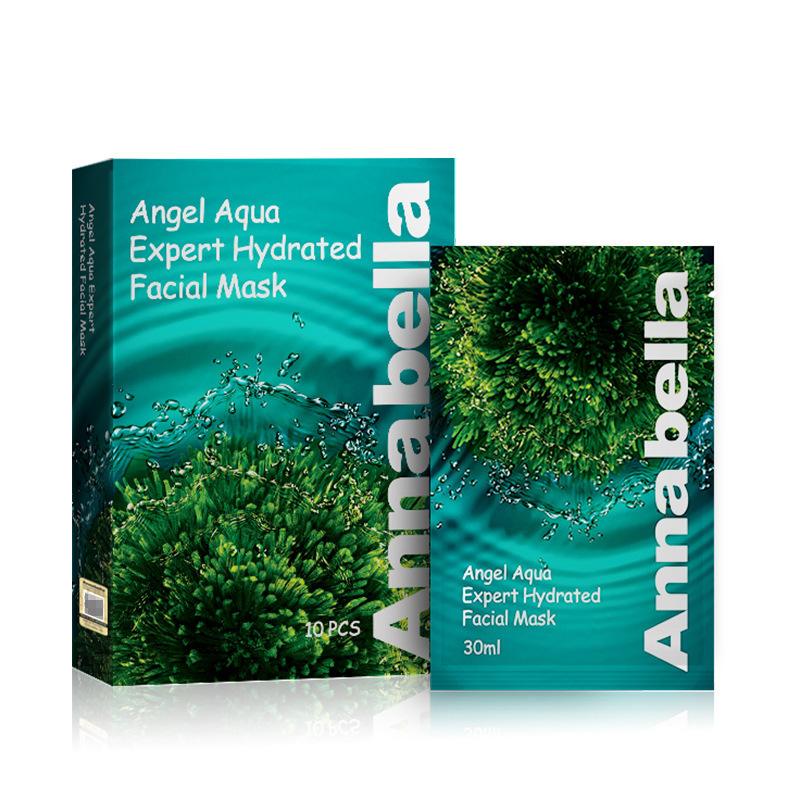 Thai Seaweed Mask Moisturizing, Moisturizing, Lifting, Firming and Repairing Skin with Hyaluronic Acid