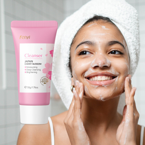 FENYI Japanese Sakura Facial Cleanser 50g Moisturizing Cleansing Pores Facial Cleanser
