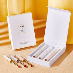 NOVO5457 Passionate high-definition velvet small tube lipstick set velvet matte light texture easy to color lipstick