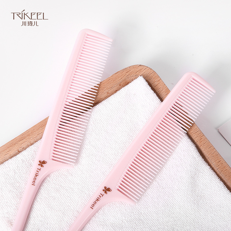 Household hairdressing tip comb anti-static tip plastic comb hair styling partition comb hair picking comb