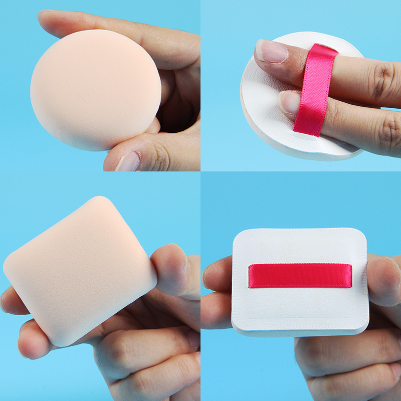 Japan Rubycell Marshmallow Powder Puff Liquid Foundation Air Cushion Powder Cake Wet and Dry Air-sense Cosmetic Powder Puff