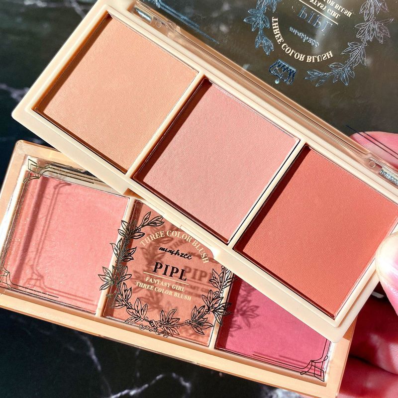 PIPL blush nude makeup natural matte orange long-lasting rouge affordable student makeup pink blush