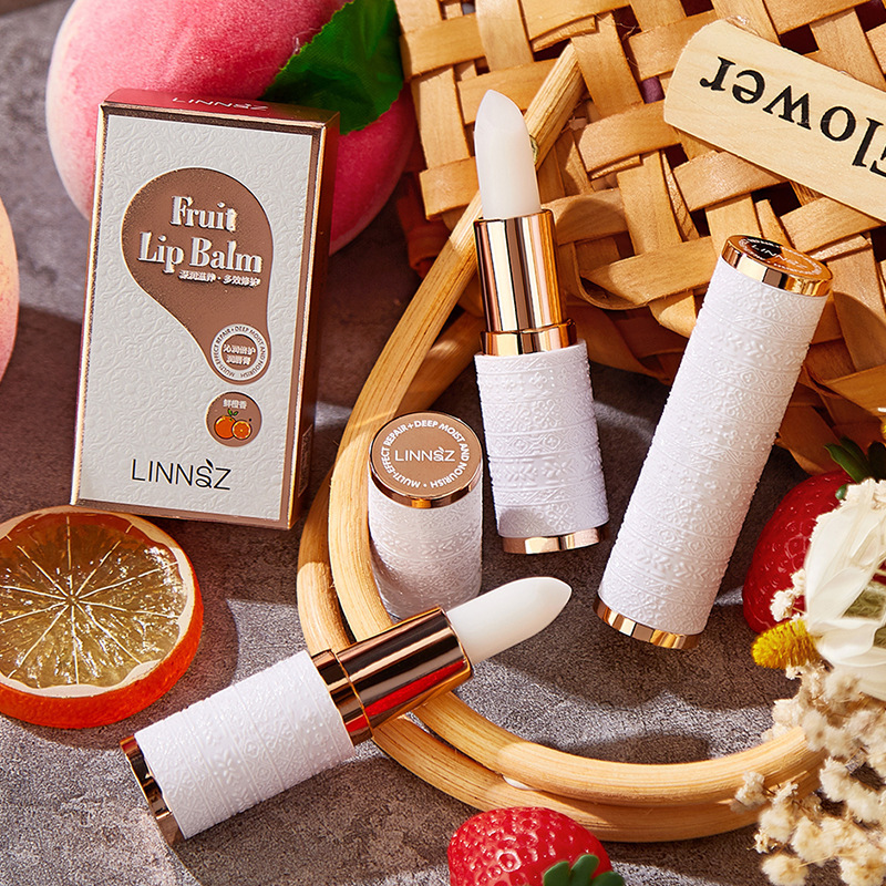 LINNSZ Linzhuang Qinrun double-protecting lip balm colorless repair and lighten lip lines, hydrating and moisturizing for men and women
