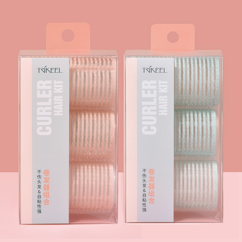 Chuanqi'er curling artifact self-adhesive fixed air bangs curling barrel lazy curling air bangs styling clip hair curler