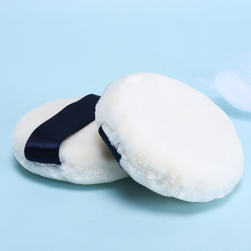 Japanese skin-friendly velvet powder puff sponge loose powder puff makeup tool wet and dry powder puff
