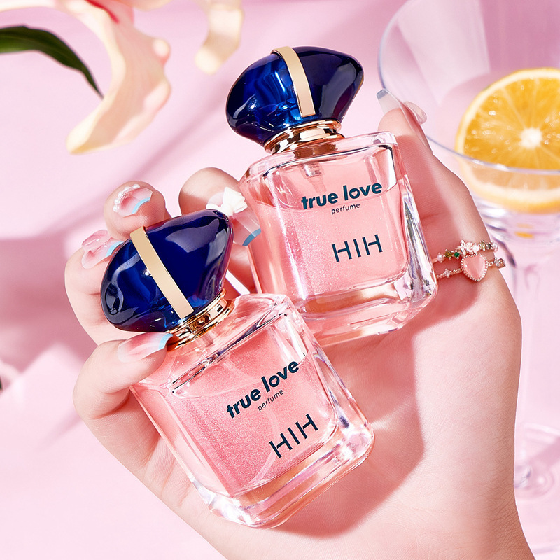 HIH Symphony Pink Quicksand Love Perfume, floral fragrance, long-lasting fragrance, compact and easy to carry spray perfume