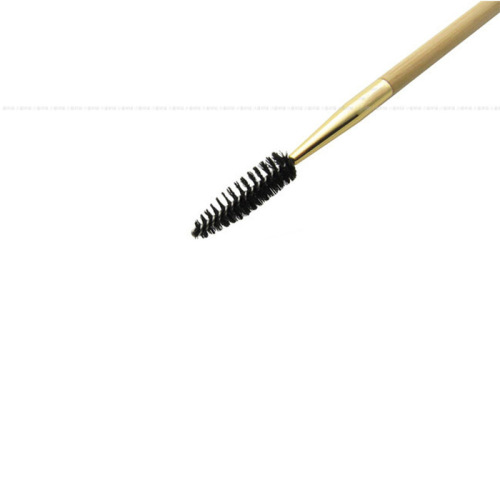 Single makeup brush, double-ended eyebrow brush, eyebrow pencil, eyelash brush, eyelash curler, double-ended bamboo handle eyebrow brush GUJHUI