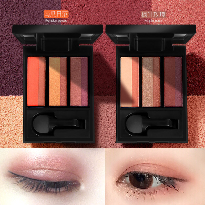 Thailand TREECHADA Mushroom Six Color Pearlescent Matte Girl Internet Celebrity Gradient Eyeshadow Palette