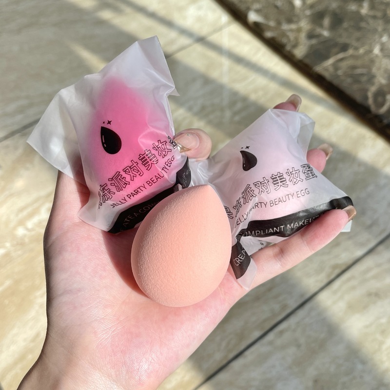 Han Ru's drop-shaped beauty egg, makeup sponge egg, does not eat powder, gourd water drop puff, wet and dry use