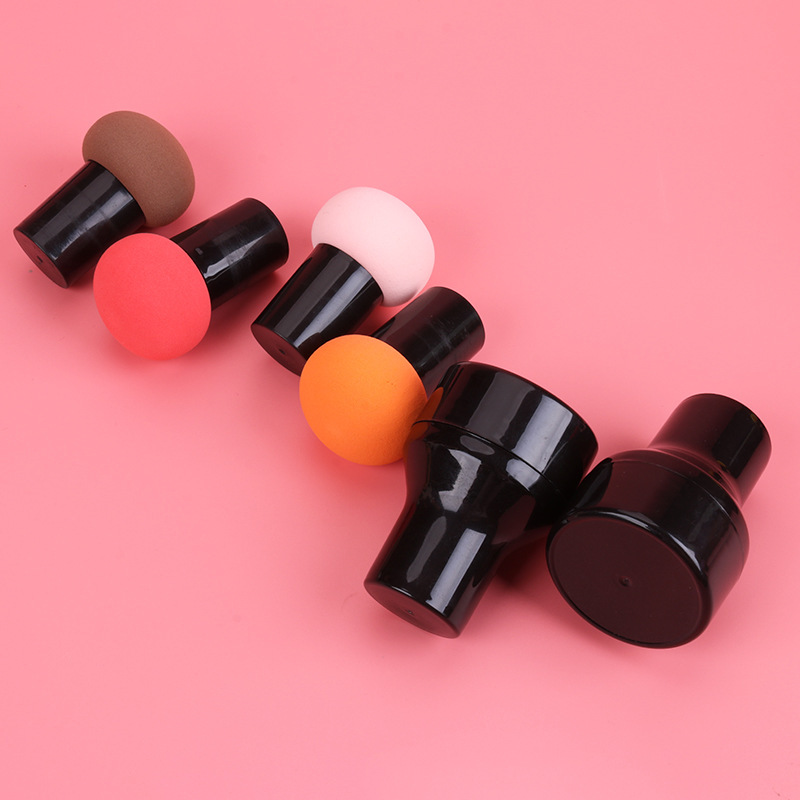 Mushroom head powder puff that grows when exposed to water, non-latex, wet and dry use, BB hydrophilic beauty egg