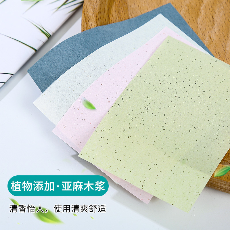 Magic Beauty Oil-Absorbing Paper Facial Oil Control Refreshing Removable Oil-Absorbing Paper for Men and Women 100 Pieces Makeup Tools