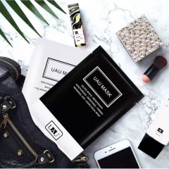 Thai UAU Silk Mask Black and White Deeply Hydrating, Moisturizing, Firming and Shrinking