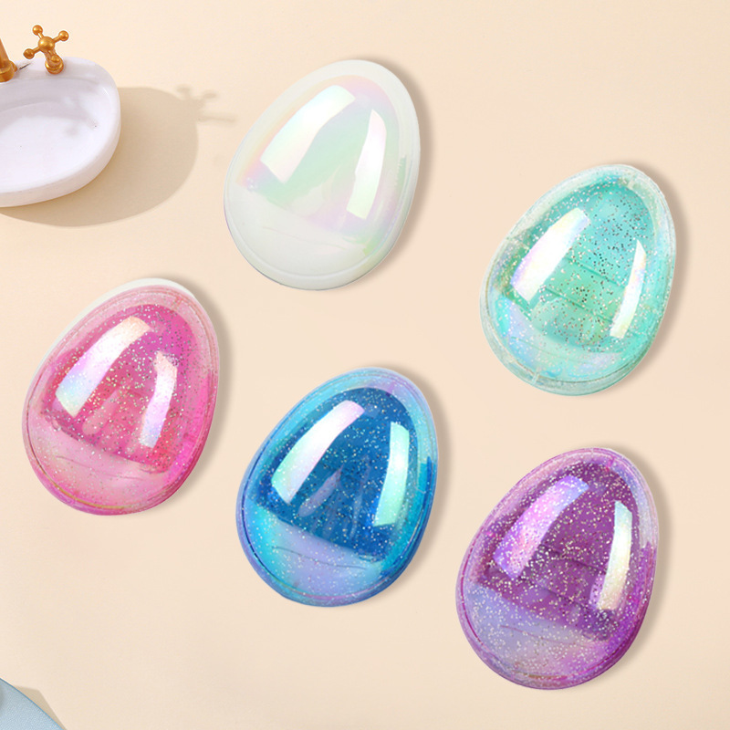 Multi-color optional straight hair smoothing massage comb hair salon beauty salon comb colorful starry sky comb egg comb