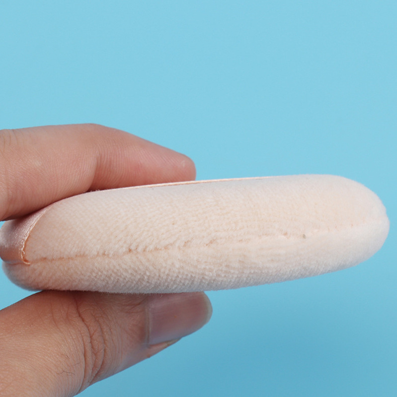 Cotton powder puff, round makeup dry powder puff, makeup cotton cosmetic tool for photo studio