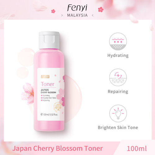 fenyi Fenyi Japanese Cherry Blossom Brightening Water 100ml Hydrating Moisturizing Toner Makeup Remover