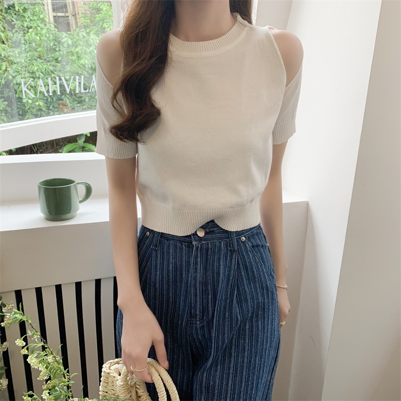女裝胖妹妹針織裙子女夏設計感小眾歐貨潮牌t恤裙休閒連衣裙