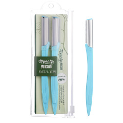 Maioli long-handled eyebrow trimmer stainless steel blade shaving blade women's eyebrow trimmer beauty tool