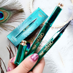 Gemeng Peacock Liquid Eyeliner Pen, Quick-drying, Waterproof, Sweat-proof, Long-lasting, No Smudge, No Stripping, Makeup Eyeliner for Beginners