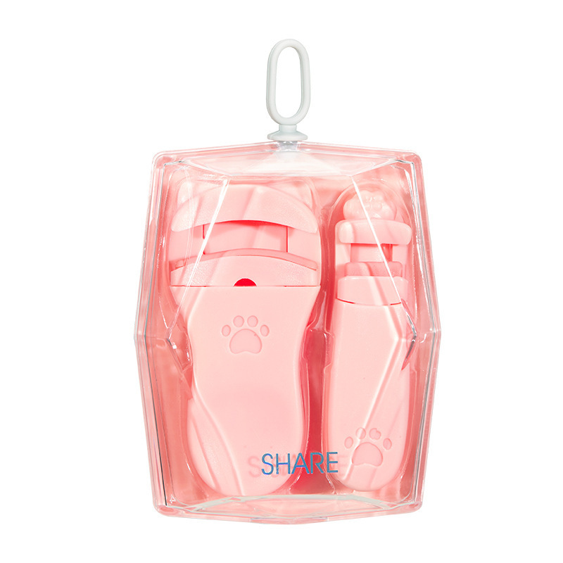 Press-type eyelash curler, one-clip sky-high curling, long-lasting styling wide-angle sunflower eyelash tool