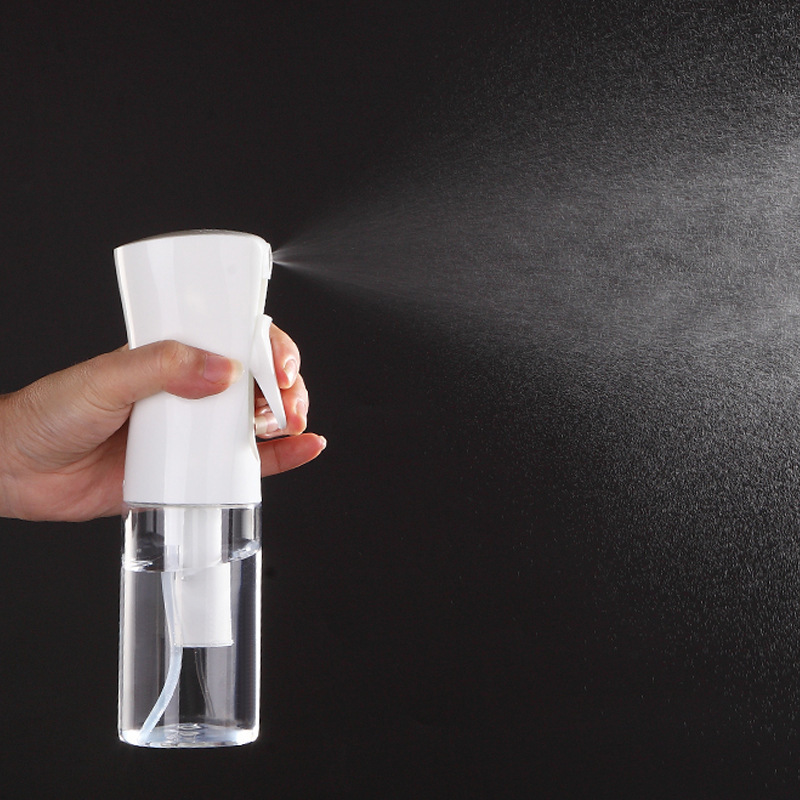 Beauty salon spray bottle plastic portable high-pressure fine mist watering spray bottle high-pressure continuous alcohol spray bottle