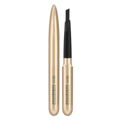Maioli's new gold-carving fine eyebrow pencil does not smudge, is waterproof, long-lasting, sweat-proof, and has a color-producing triangle for beginners.