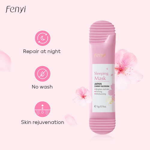 FENYI Sakura Sleeping Mask 3g mud mask smear-on hydrating skin care product