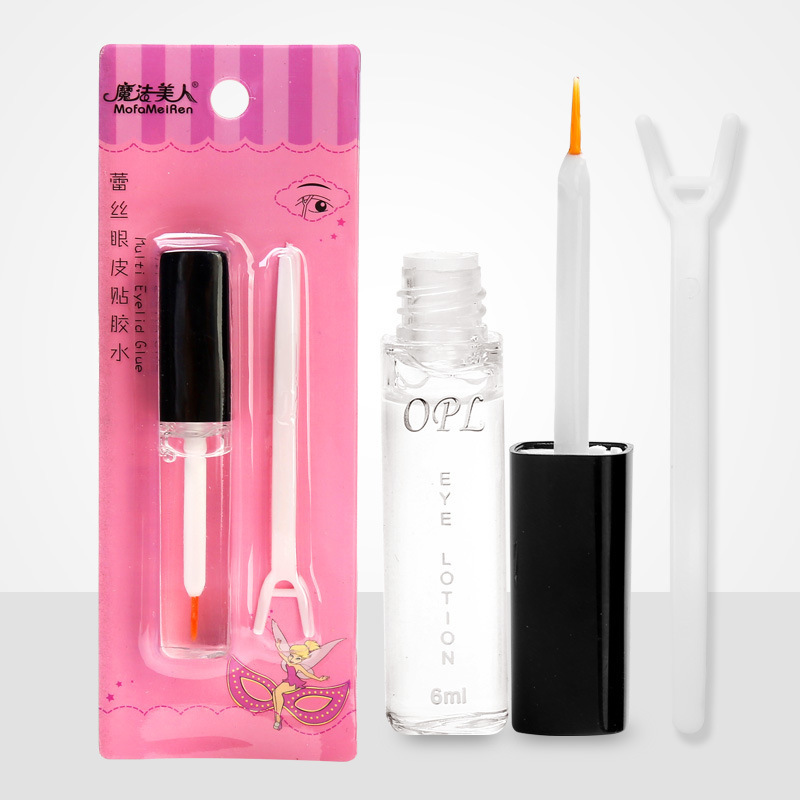 Lace double eyelid glue, gentle and natural, not easy to fall off, double eyelid styling cream, false eyelash glue