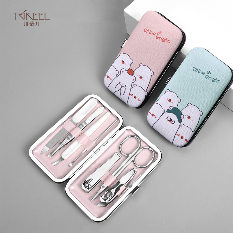 Chuanqi'er nail clipper set household nail scissors for women and men high-end pedicure special tools ear scoop