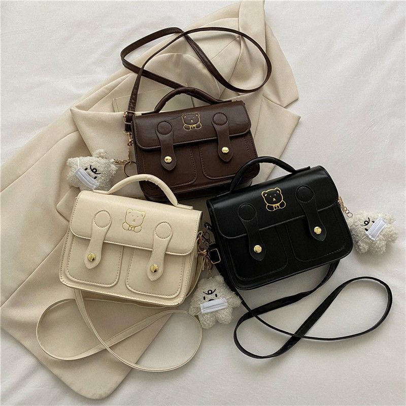 Spring and summer bags for women 2024 new fashionable retro handheld small square bag versatile ins shoulder crossbody bag