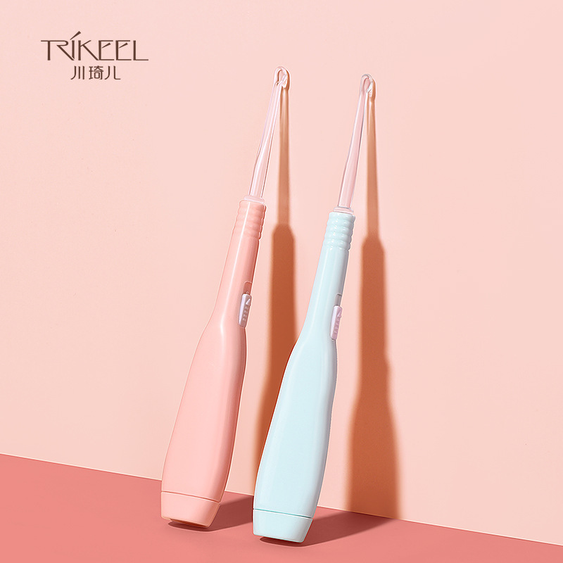 Chuanqi'er luminous ear picking baby ear picking artifact children's ear spoon picking ear wax tweezers with light safety and visibility