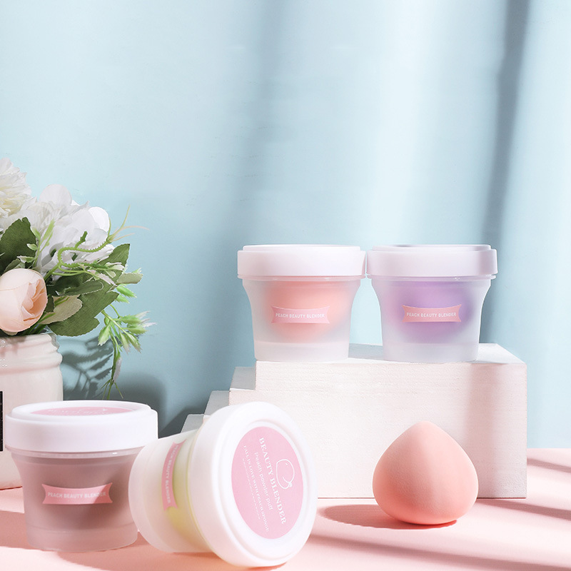 Peach Peach Beauty Egg Makeup Sponge Powder Puff Hydrophilic Non-latex Makeup Tool