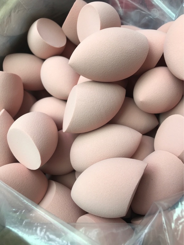 March morning fog rabbit oblique cut beauty egg super soft non-eating powder slightly blemish makeup egg dry and wet dual-use makeup ball